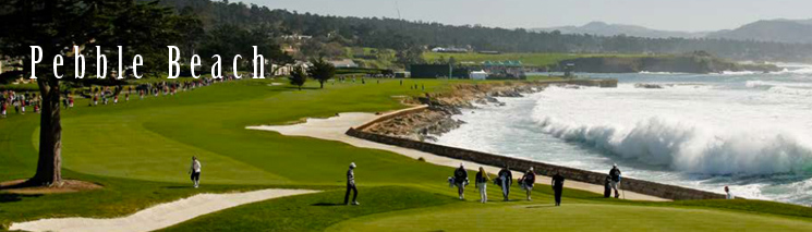 Pebble Beach Golf Course Tour California